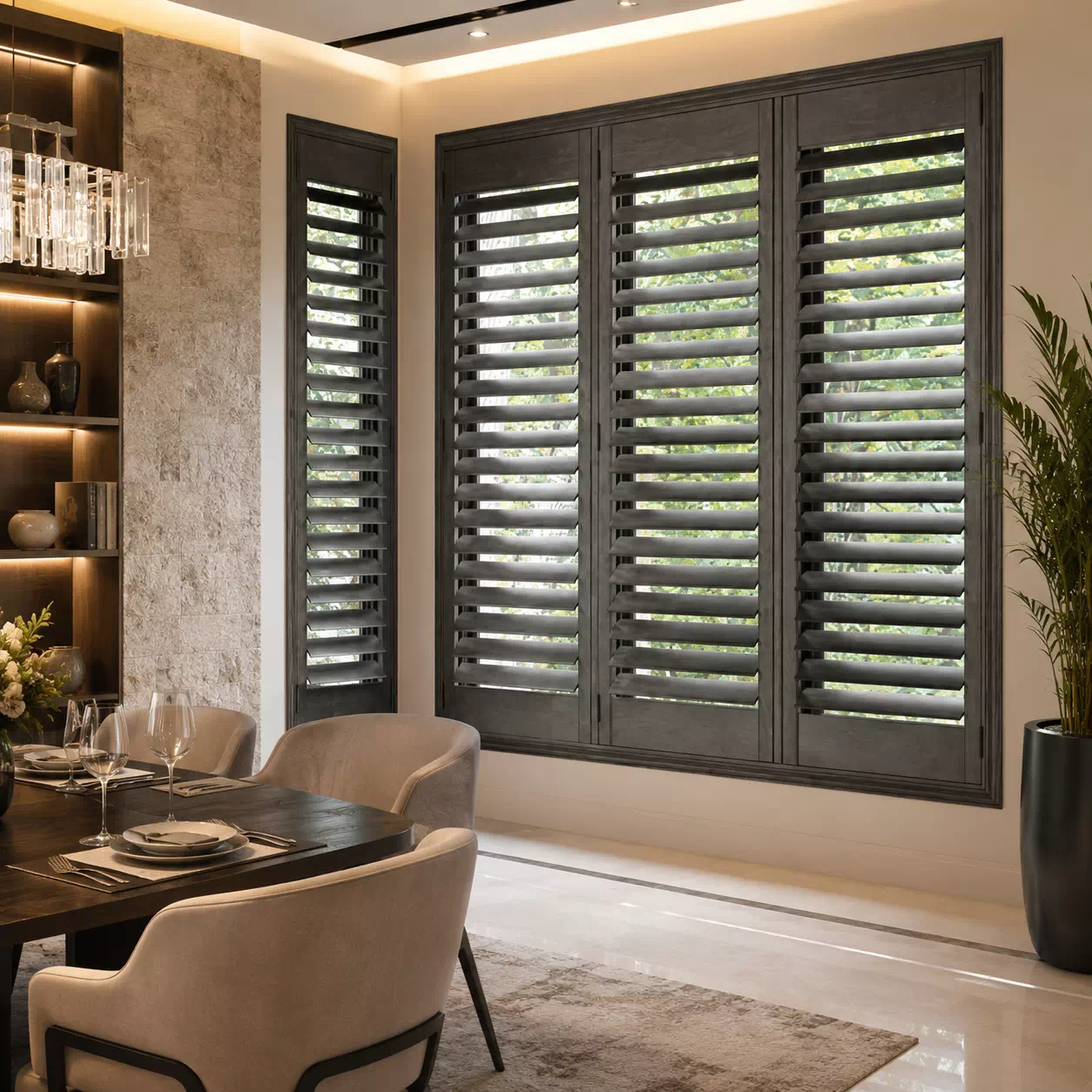 Dining Room Shutters