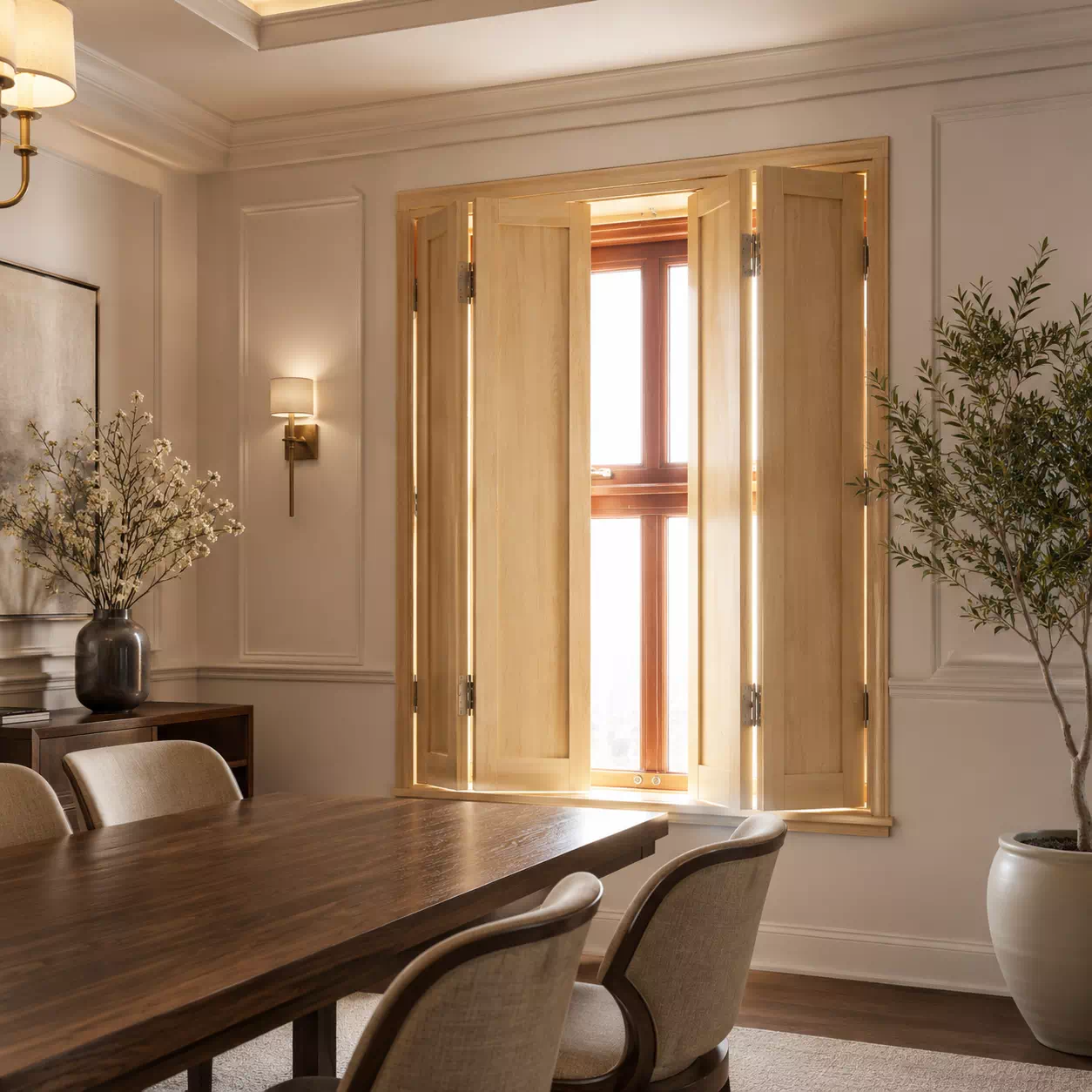 Dining Room Shutters