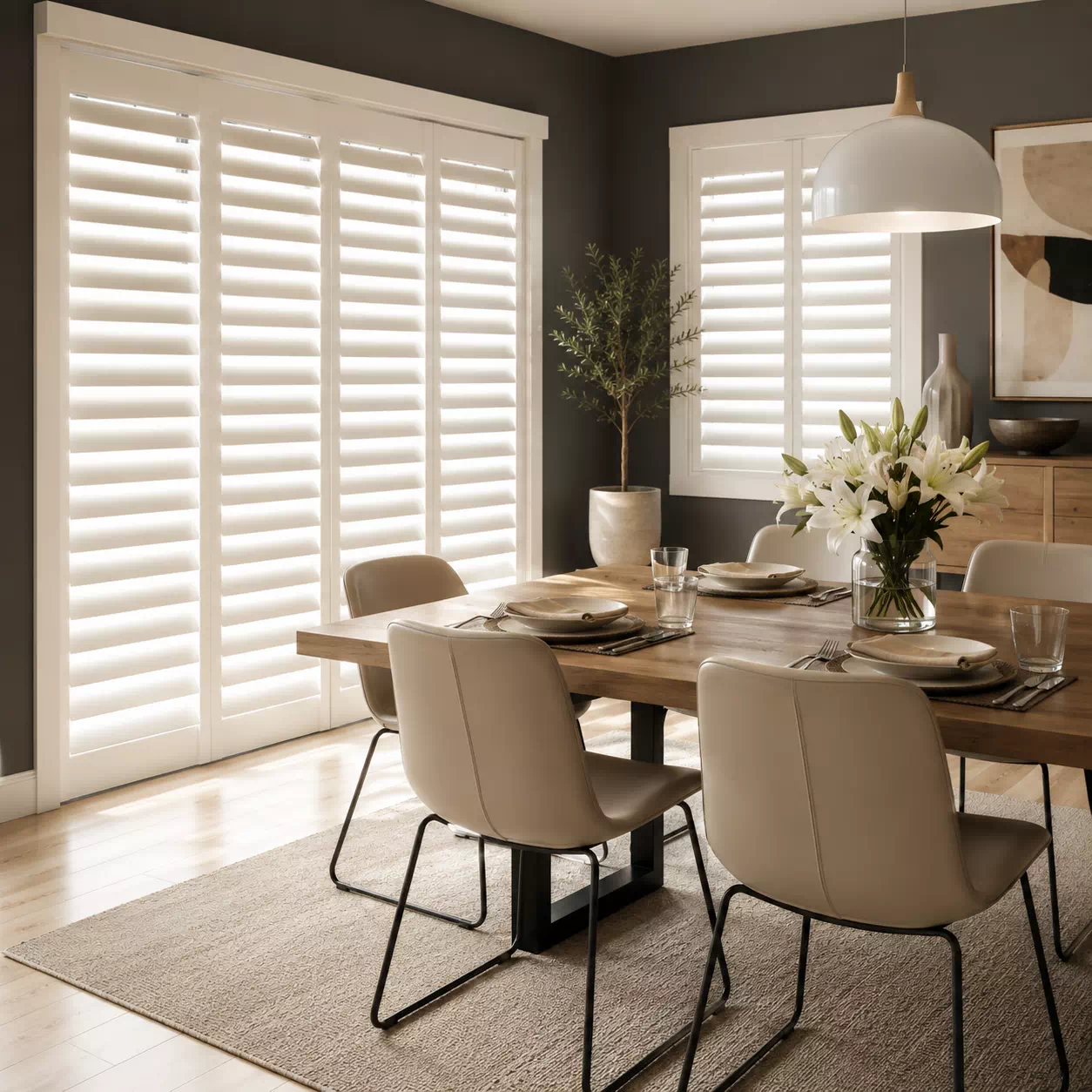 Dining Room Shutters