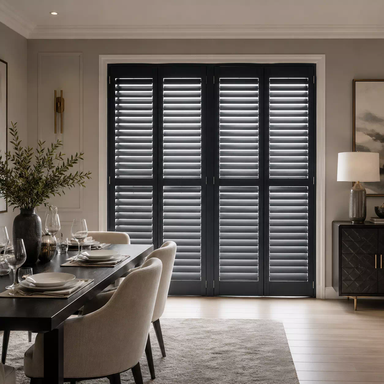 Dining Room Shutters