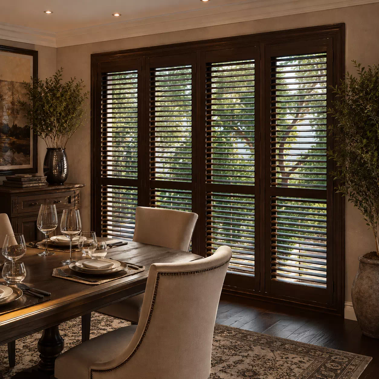 Dining Room Shutters