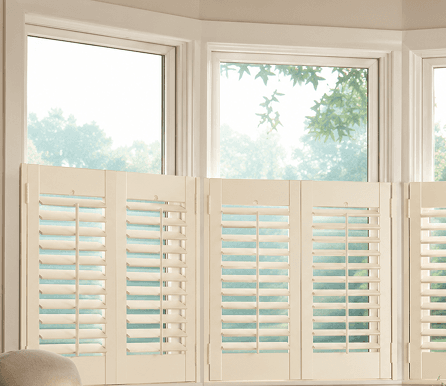 Café Style Shutters detail view