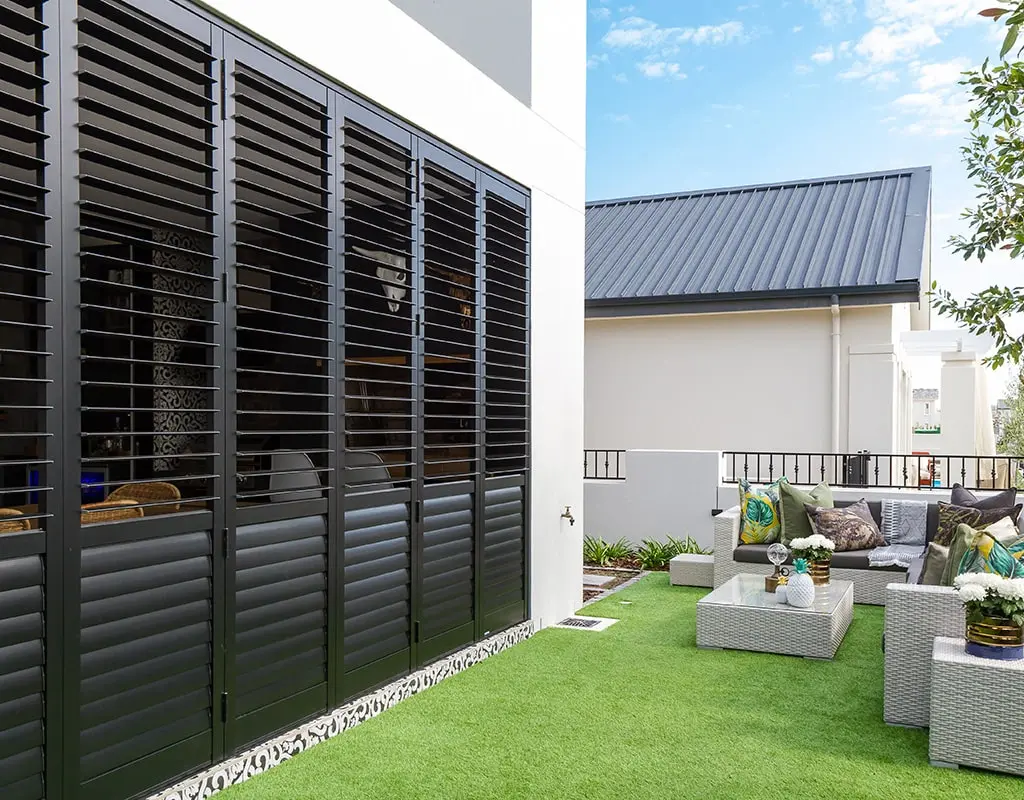 Outdoor Plantation Shutters