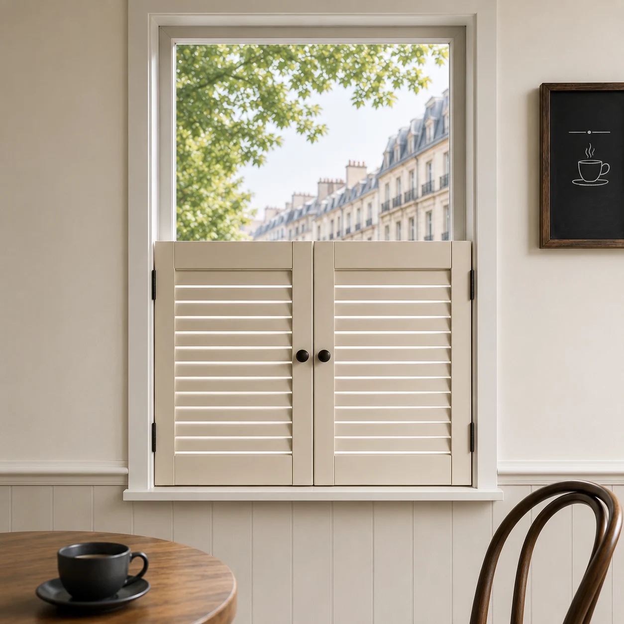 Cafe Style Shutters