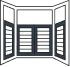 Bay Window Shutters