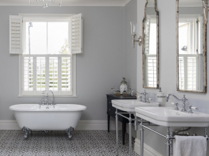 Bathroom Wooden Shutters UAE