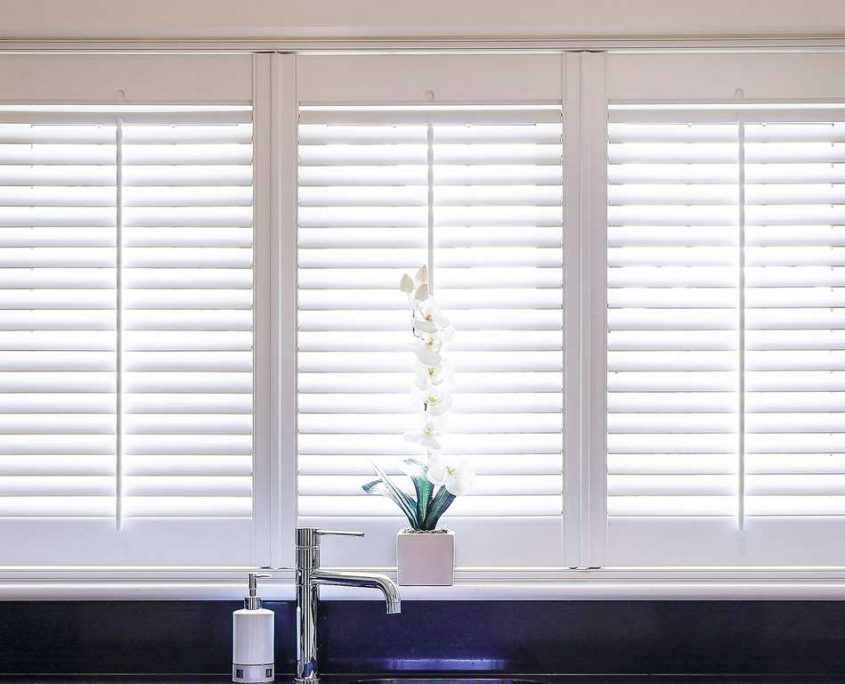 Wood Louvered Shutters Modern Window Shutters in Dubai