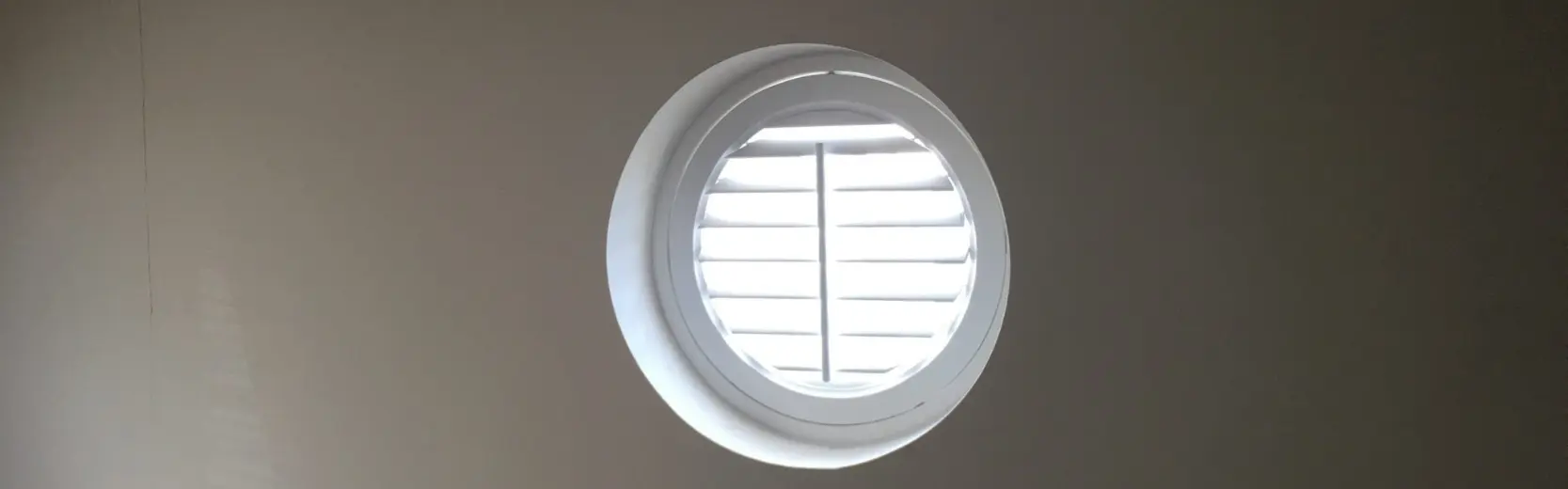 Round Shape Window Shutters