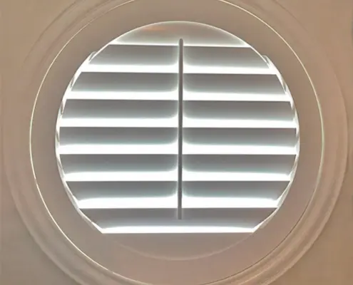 Round Window Shutters