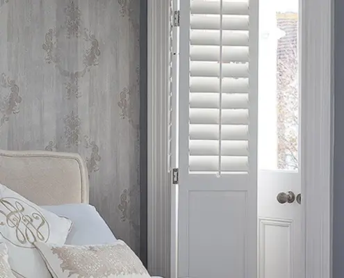 Wood Louvered Shutters 1